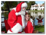 Santa at Christmas Island 2014