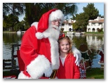 Santa at Christmas Island 2014