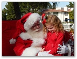 Santa at Christmas Island 2014