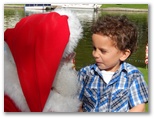 Santa at Christmas Island 2014