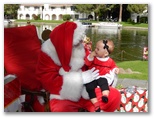 Santa at Christmas Island 2014