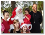 Santa at Christmas Island 2014