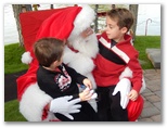 Santa at Christmas Island 2014