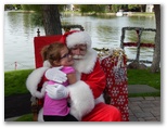 Santa at Christmas Island 2014