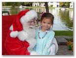 Santa at Christmas Island 2014