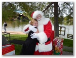 Santa at Christmas Island 2014