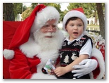 Santa at Christmas Island 2014