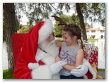 Santa at Christmas Island 2014