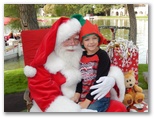 Santa at Christmas Island 2014