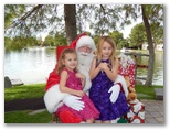 Santa at Christmas Island 2014