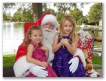 Santa at Christmas Island 2014