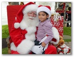 Santa at Christmas Island 2014