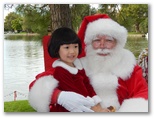 Santa at Christmas Island 2014