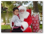 Santa at Christmas Island 2014