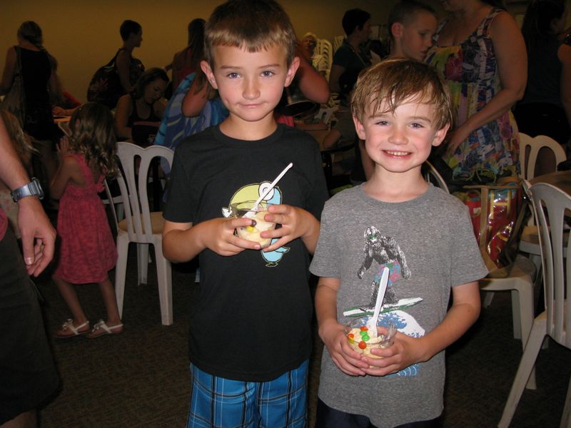 Swim Team Registration Ice Cream Social