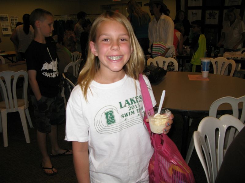 Swim Team Registration Ice Cream Social